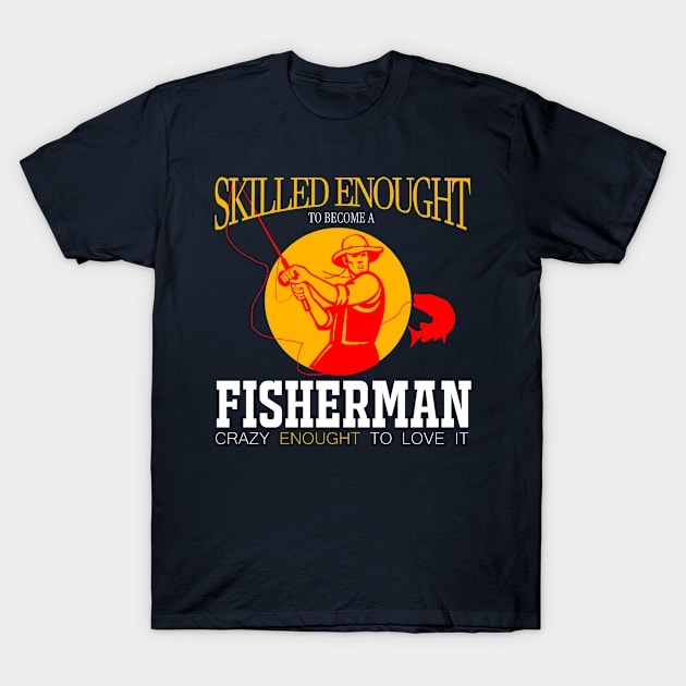 i love fishing T-Shirt by bedjodesign